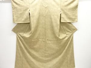 未使用品　樹木模様織出し西陣お召し着物